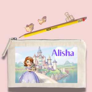 Custom Pencil Pouch - Sofia’s Royal Pouch