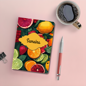 Personalised Notebook - A5 size - Zesty Notes