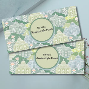 Personalised Money Envelopes - Castle Riviere - Set of 20 Chatterbox Labels