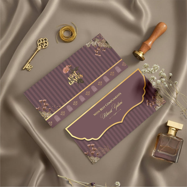 Luxe Gold Foil Money Envelopes - Aesthetic Rose - Chatterbox Labels - Luxe Envelopes