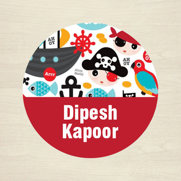Personalised Waterproof Round Labels & Stickers for Kids - Chatterbox Labels - Design Labels & Stickers