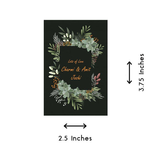 Gift tags / Gift Stickers - Jade Bouquet - Chatterbox Labels - Gift Tags