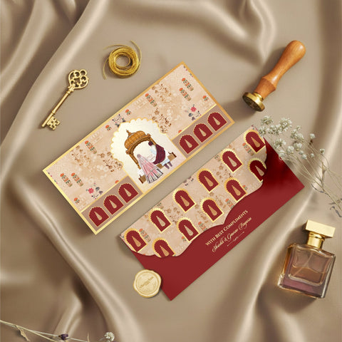 Luxe Gold Foil Money Envelopes - The Blissful Union - Chatterbox Labels - Luxe Envelopes