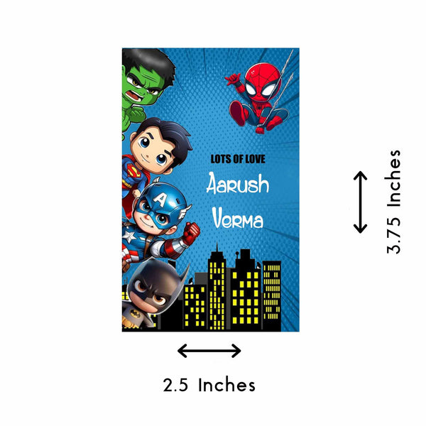 Gift tags / Gift Stickers - Avengers - Chatterbox Labels - Gift Tags