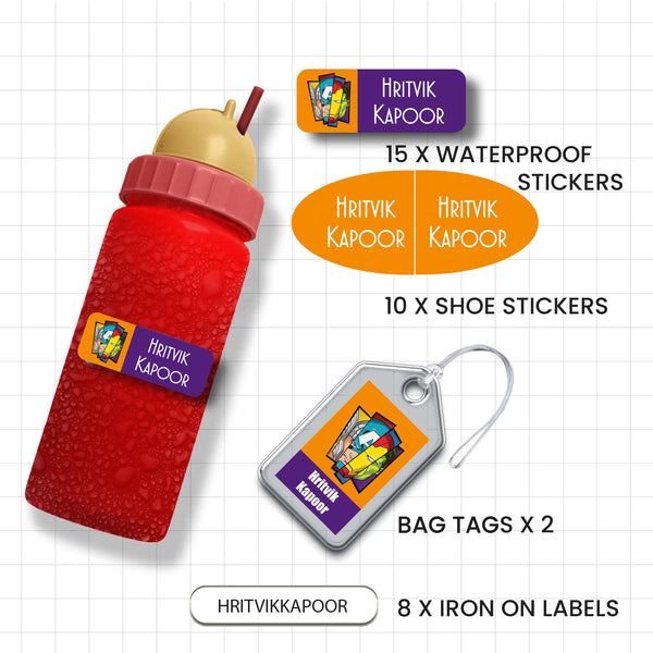 Classic Combo Label Pack - Set of 35 pieces - Chatterbox Labels - Value Packs