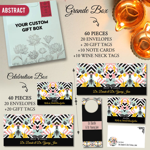 Diwali Gift Stationery Sets - Chatterbox Labels - Gift Tags