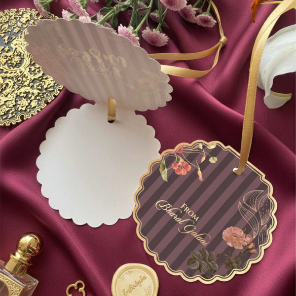Luxe Gold Foil Money Envelopes - Aesthetic Rose - Chatterbox Labels - Luxe Envelopes