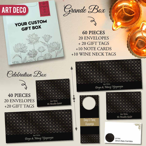 Diwali Gift Stationery Sets - Chatterbox Labels - Gift Tags