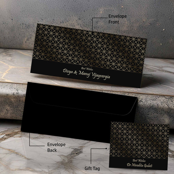 Personalised Money Envelopes - Art Deco Theme - Chatterbox Labels-Envelopes