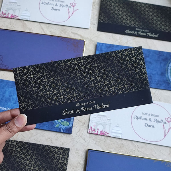 Personalised Money Envelopes - Art Deco Theme - Chatterbox Labels - Envelopes