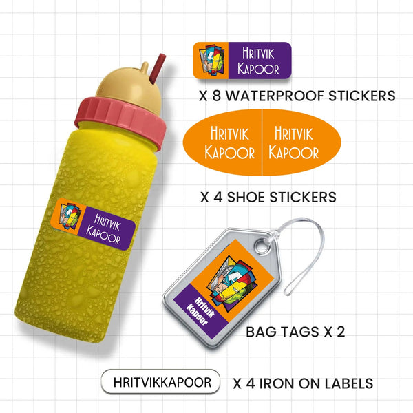 Mini Combo Label Pack - Set of 18 - Chatterbox Labels - Value Packs