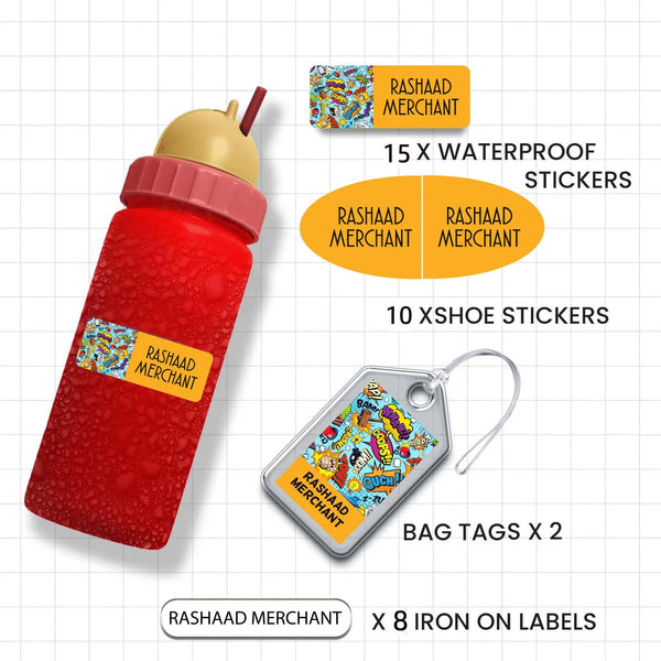 Classic Combo Label Pack - Set of 35 pieces - Chatterbox Labels - Value Packs
