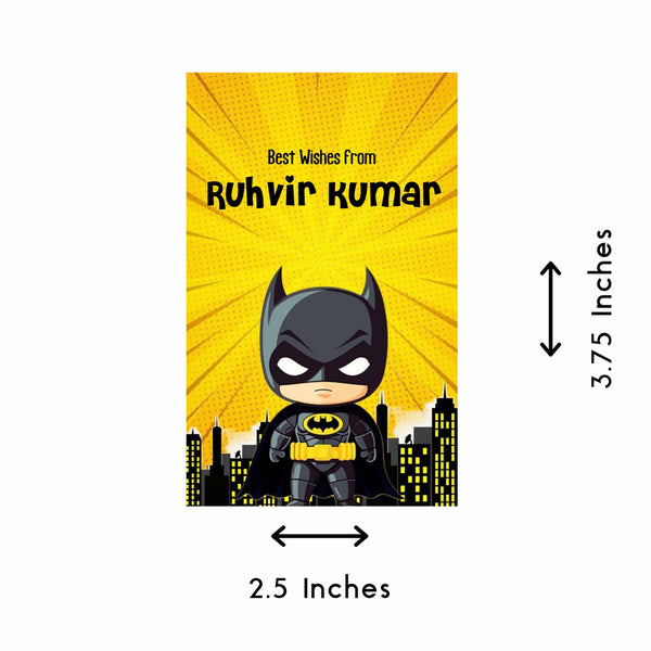Gift tags / Gift Stickers - Batman - Chatterbox Labels - Gift Tags