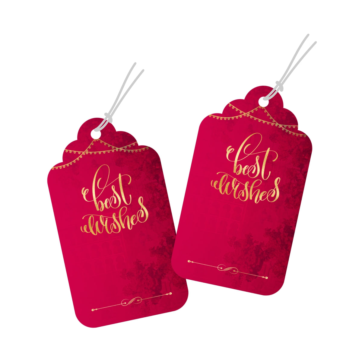 Luxe Gift Tags -Royal Crimson- Set of 20 Chatterbox Labels