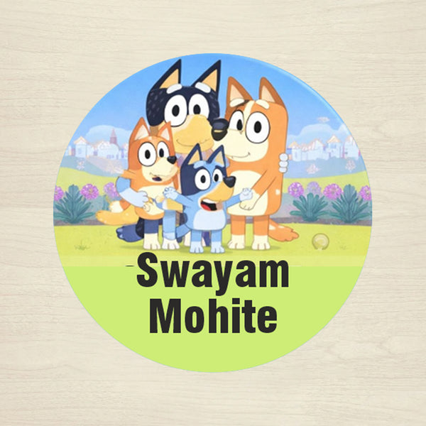 Personalised Waterproof Round Labels & Stickers for Kids - Chatterbox Labels - Design Labels & Stickers