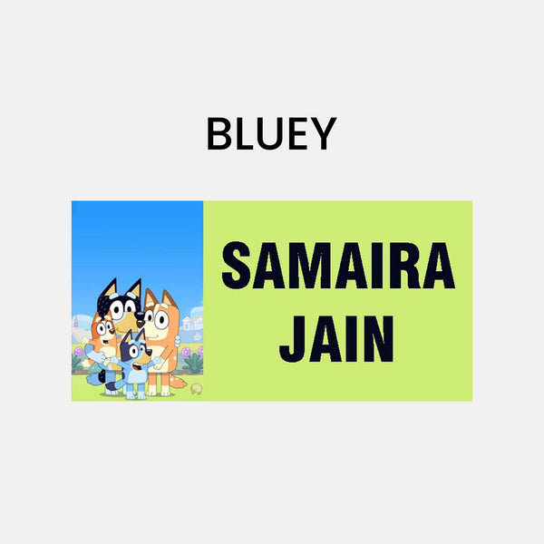 Waterproof Design Labels & Stickers - CARTOON CHARACTERS - Chatterbox Labels - Design Labels & Stickers