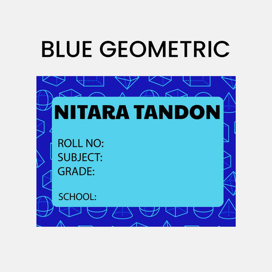 BLUE GEOMETRIC