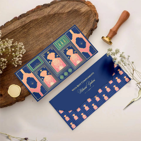 Luxe Money Envelopes - Royal Motif Frame - Set of 20 - Chatterbox Labels - Luxe Envelopes