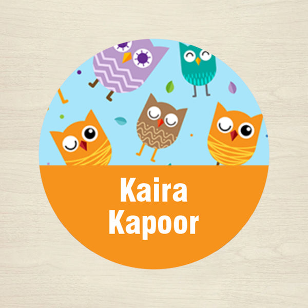 Personalised Waterproof Round Labels & Stickers for Kids - Chatterbox Labels - Design Labels & Stickers