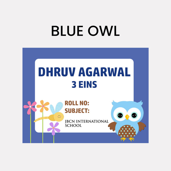 Book Labels & Stickers - ANIMALS & NATURE - Chatterbox Labels - Book Labels