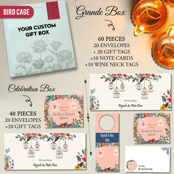 Diwali Gift Stationery Sets - Chatterbox Labels - Gift Tags