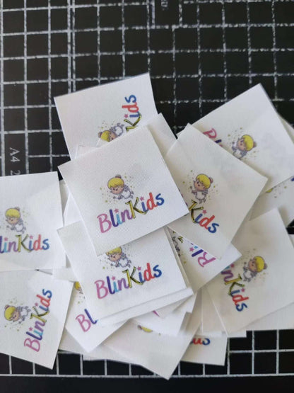Custom Sew On Fabric Labels for Clothing - Chatterbox Labels - Clothing Labels