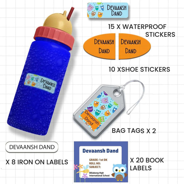 All You Need Pack - Set of 55 pieces - GIRLS & PRINCESSES - Chatterbox Labels - Value Packs