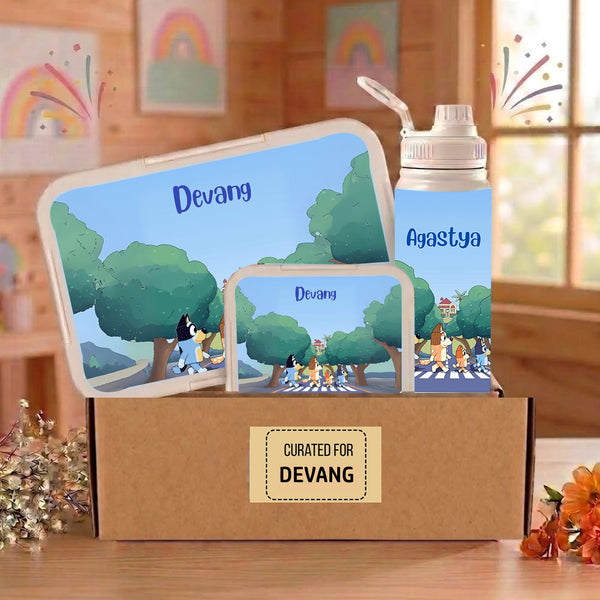 Snack Captain - Lunch Box, Snack Box & Water Bottle