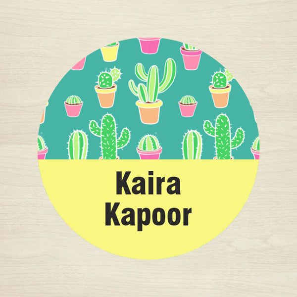 Personalised Waterproof Round Labels & Stickers for Kids - Chatterbox Labels - Design Labels & Stickers