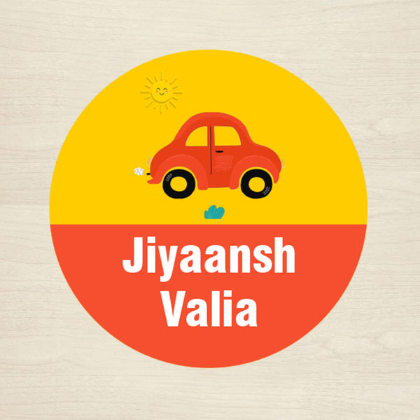 Personalised Waterproof Round Labels & Stickers for Kids - Chatterbox Labels - Design Labels & Stickers