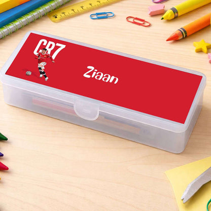 Personalised Pencil Box - Ronaldo Design