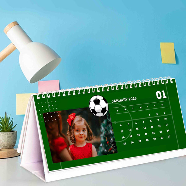 Personalised Photo Desktop Calendar - Chatterbox Labels - Calendars