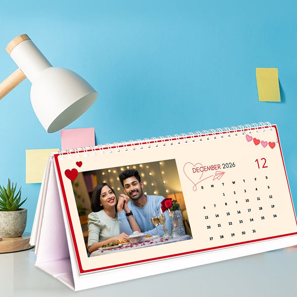 Personalised Photo Desktop Calendar