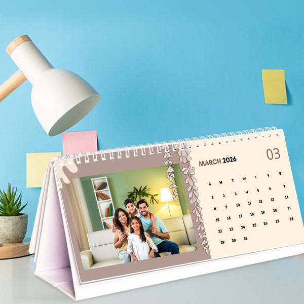 Personalised Photo Desktop Calendar