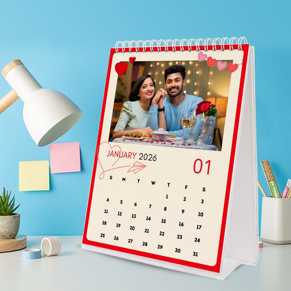 Personalised Photo Desktop Calendar