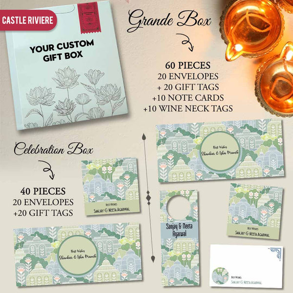 Diwali Gift Stationery Sets - Chatterbox Labels - Gift Tags