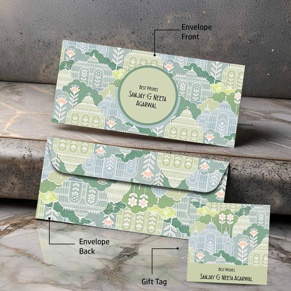 Personalised Money Envelopes - Castle Riviere - Set of 20