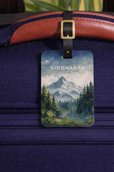 Personalized Luggage Tags - Wilderness Trail - Chatterbox Labels - Luggage Tags