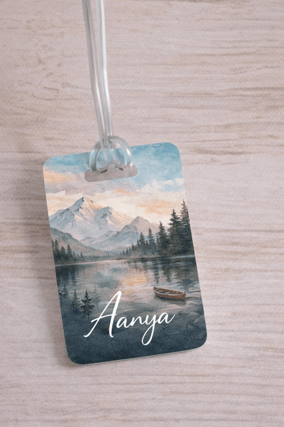 Personalized Luggage Tags - Wilderness Trail - Chatterbox Labels - Luggage Tags