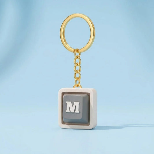 Personalised Clicker Name Keychain - Chatterbox Labels-Keychain