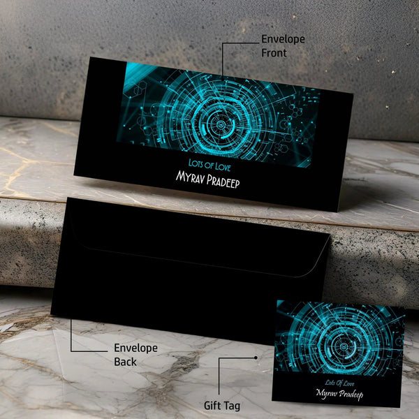 Personalized Money Envelopes - Coding Theme - Set of 20 - Chatterbox Labels - Envelopes