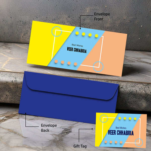 Money Envelopes - Colour Block- Set of 20 - Chatterbox Labels-Envelopes