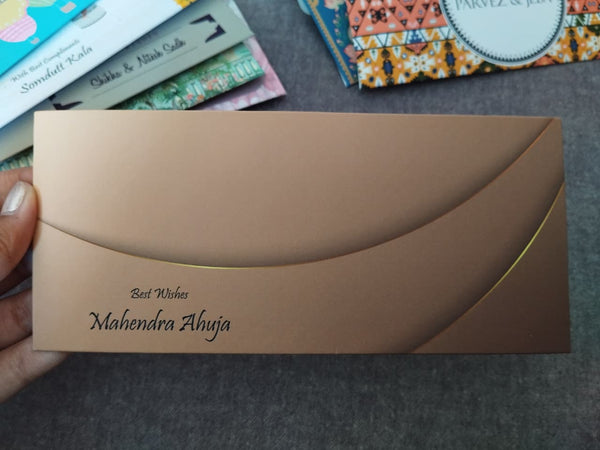 Personalised Money Envelopes - Cresent Glow - Chatterbox Labels - Envelopes