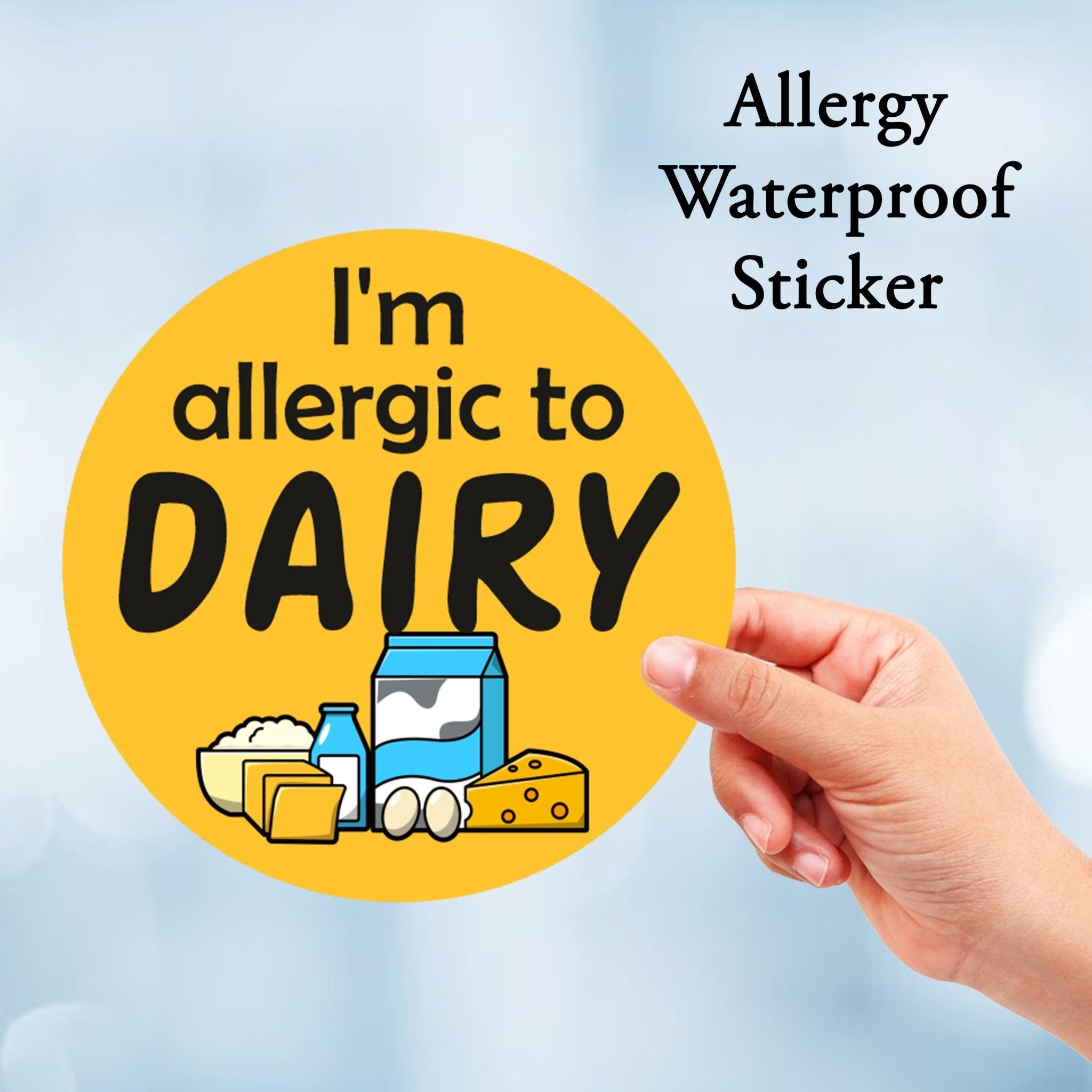 Allergy Stickers - Set of 20 pieces - Chatterbox Labels - 