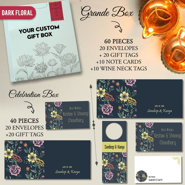 Diwali Gift Stationery Sets - Chatterbox Labels - Gift Tags