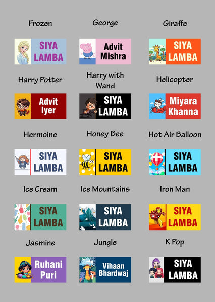 Waterproof Design Labels & Stickers - Chatterbox Labels - Design Labels & Stickers