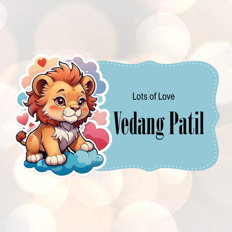Die-Cut Gift Tags/Gift Labels - Bluey Design (Copy) Chatterbox Labels