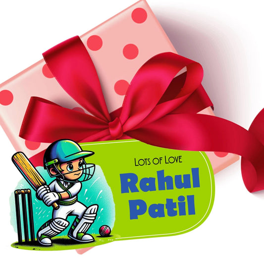 Die - Cut Gift Tags/Gift Labels - Cricket design - Chatterbox Labels - Gift Tags