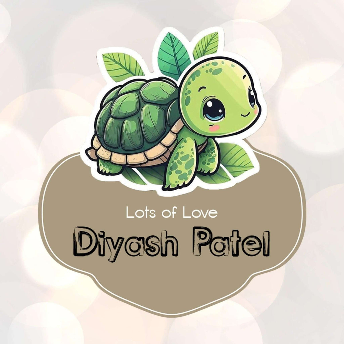Die - Cut Gift Tags/Gift Labels - Turtle Treat - Chatterbox Labels - Gift Tags