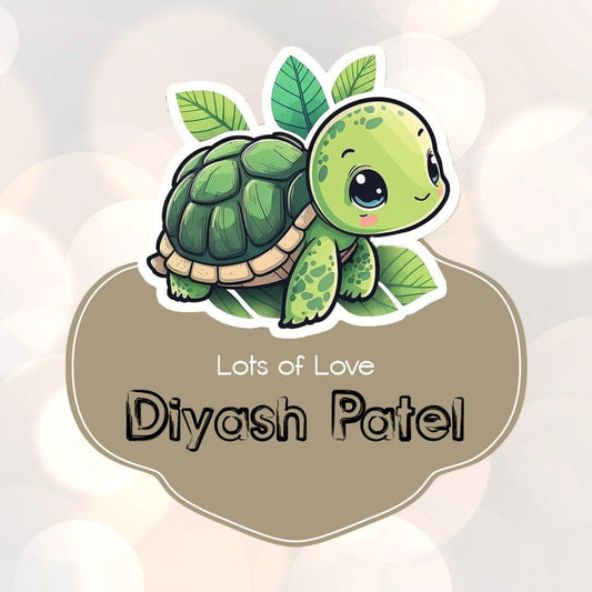 Die - Cut Gift Tags/Gift Labels - Turtle Treat - Chatterbox Labels - Gift Tags